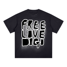 Load image into Gallery viewer, FLD Square Patch Washed Tee