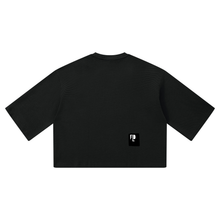 Load image into Gallery viewer, FLD "Three Hearts" Waffle Boxy Tee