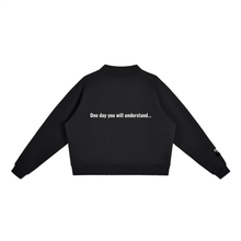 Load image into Gallery viewer, FLD "Four Hearts" Fleece Mock-Neck Crew