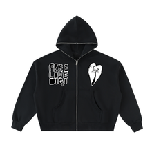 Load image into Gallery viewer, FLD Fleeced Full-Zip Boxy Hoodie